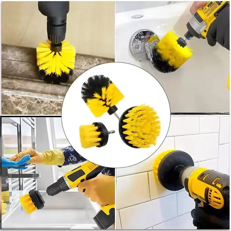 3pcs/set Electric Drill Brush