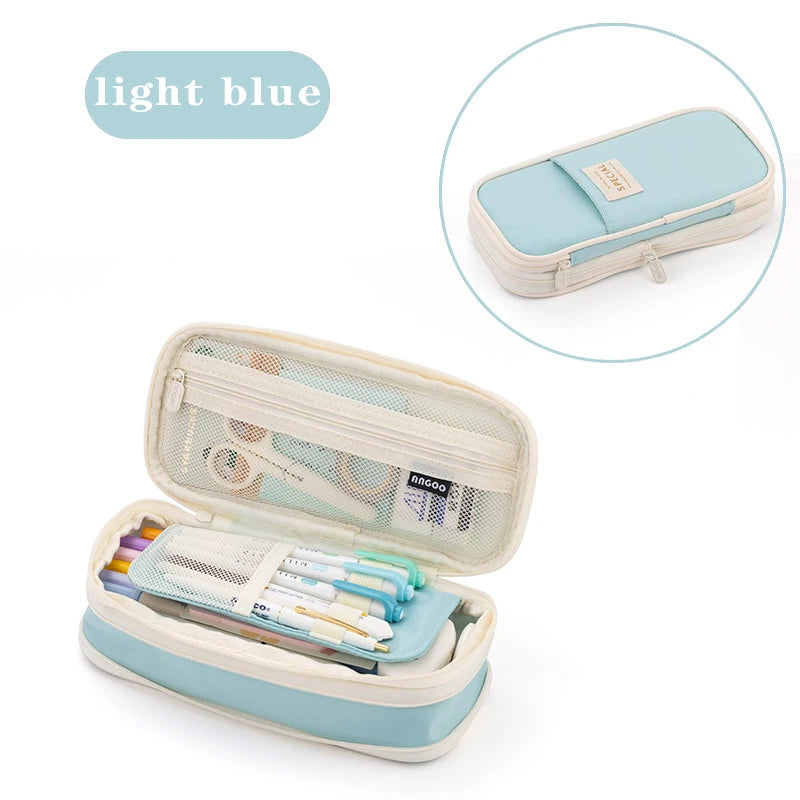 Big Capacity Pencil Pouch for School & Office