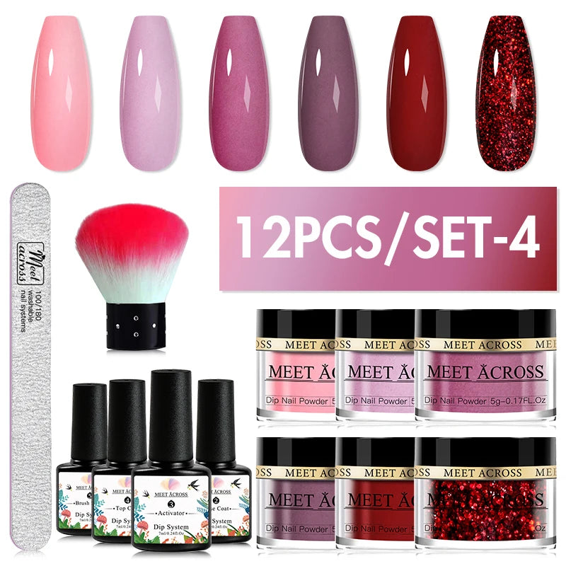 Powder Dip Nail Art Set