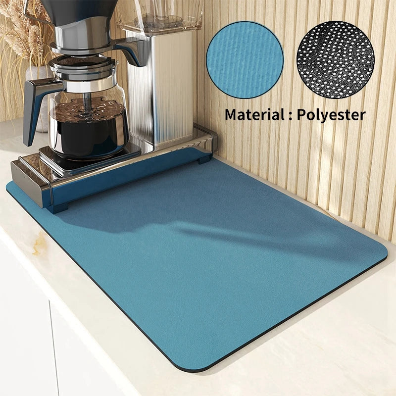 Super Absorbent Dish Drying Mat