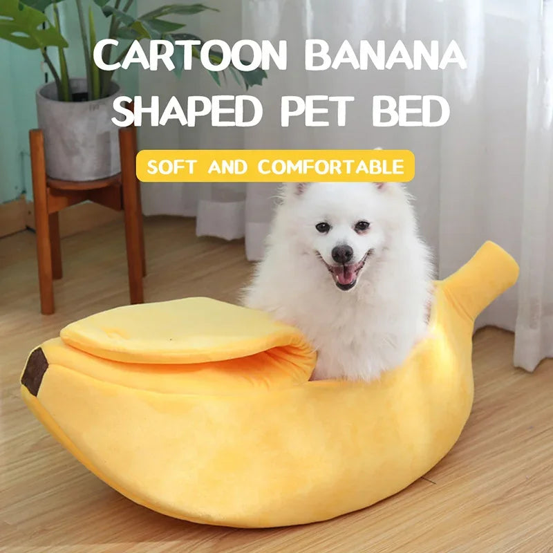 Banana Shaped Pet Bed