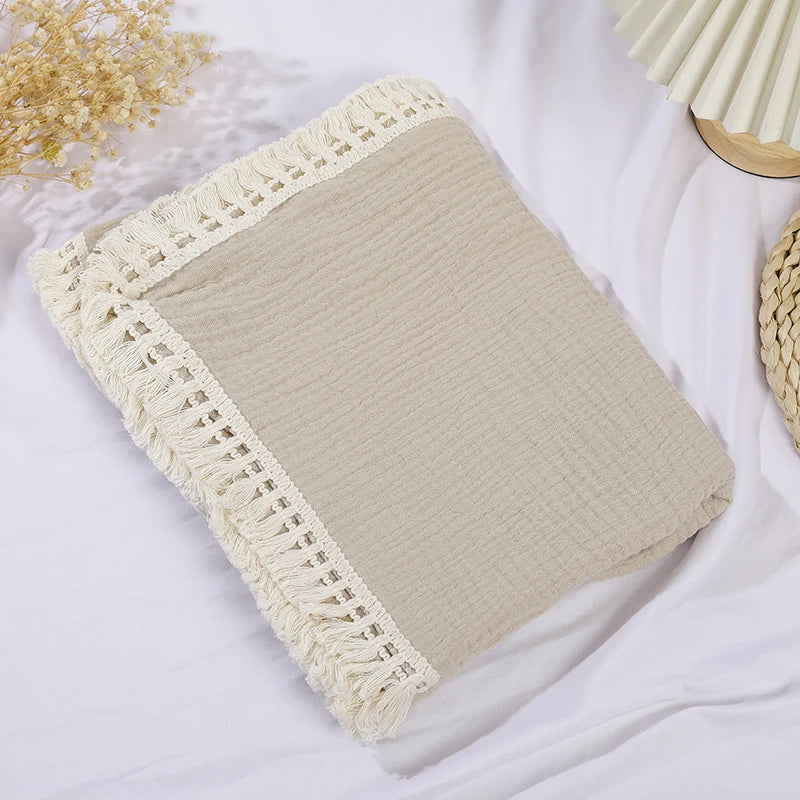 Thickened Multi-layer Cotton Blanket