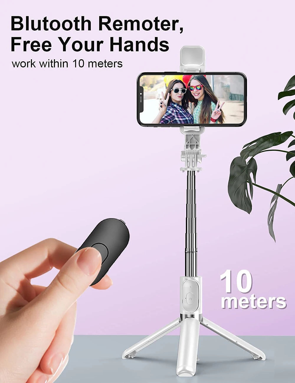 Extendable Wireless Selfie Stick