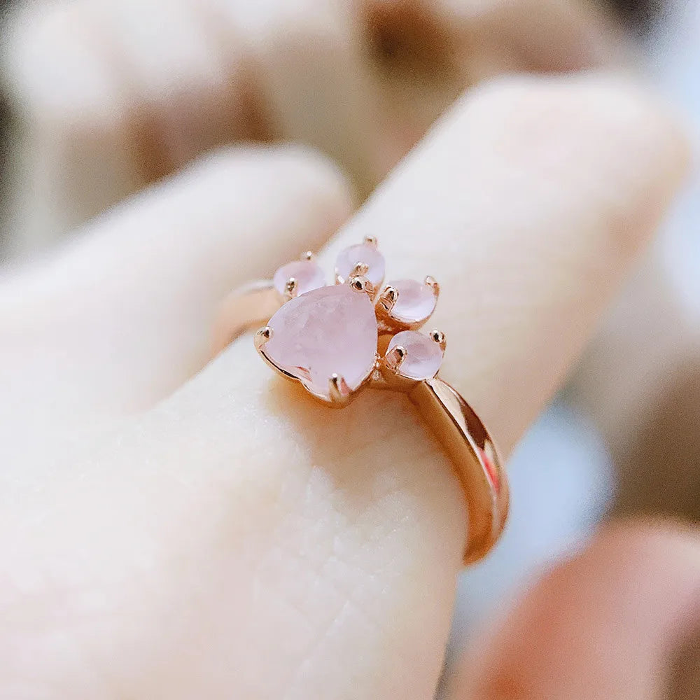 Rose Quartz Ring