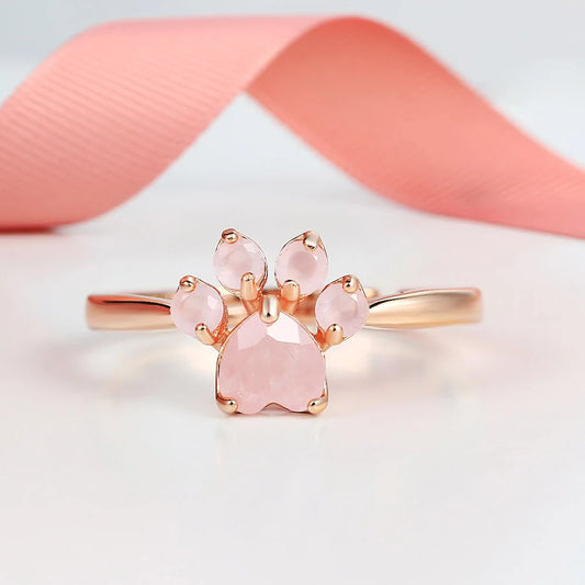 Rose Quartz Ring