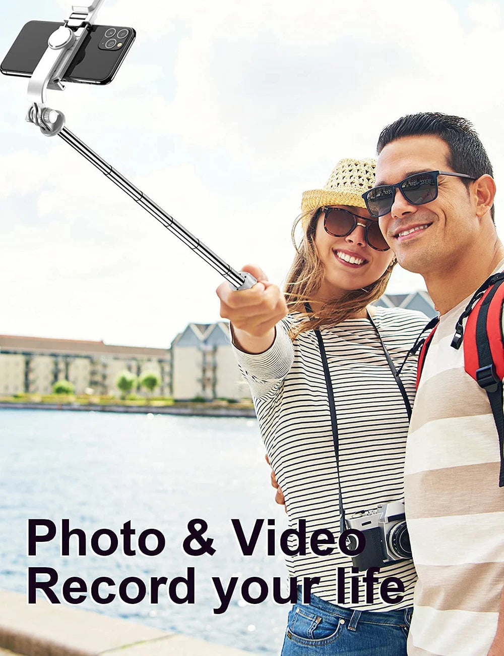 Extendable Wireless Selfie Stick