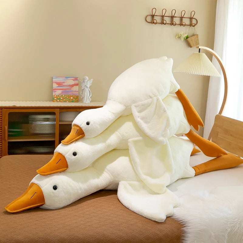 Giant White Goose Plush Toy