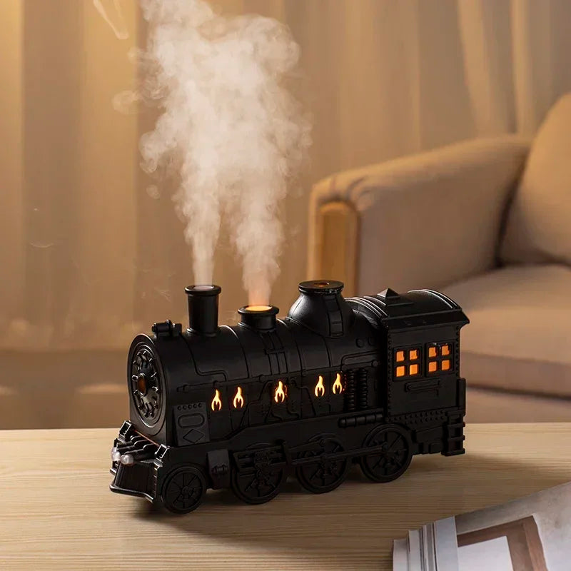 Mini Train Aromatherapy Diffuser & Humidifier with LED