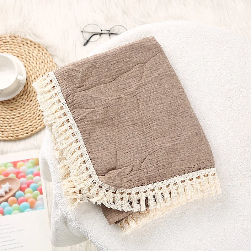 Thickened Multi-layer Cotton Blanket