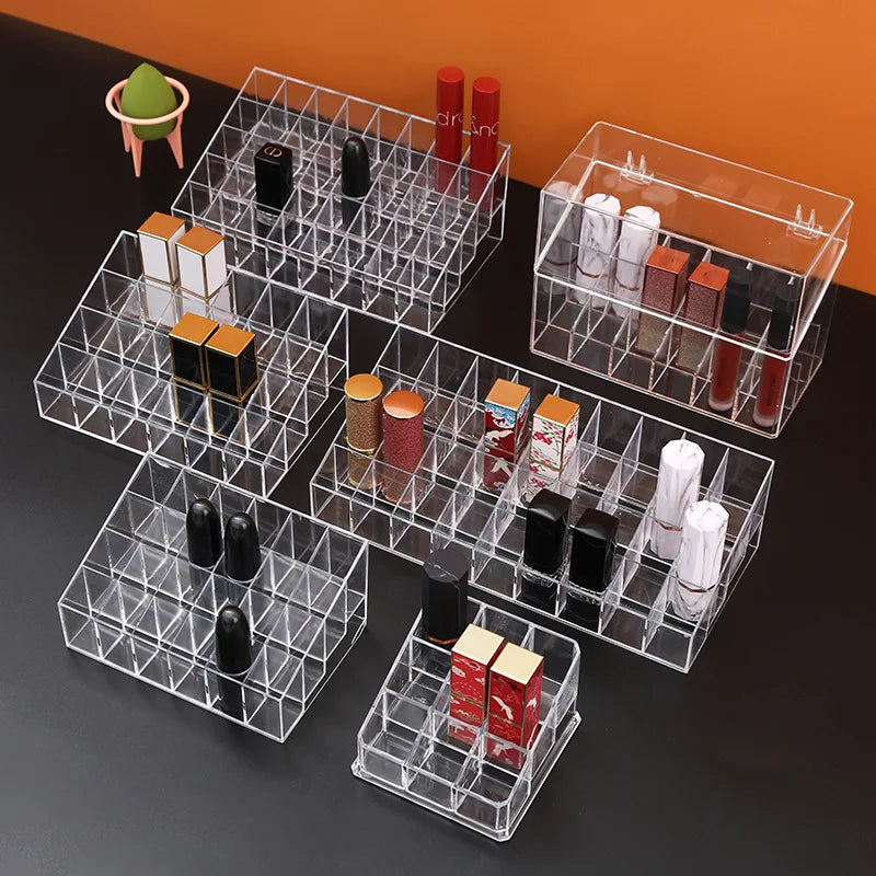 24 Grid Acrylic Makeup Organizer