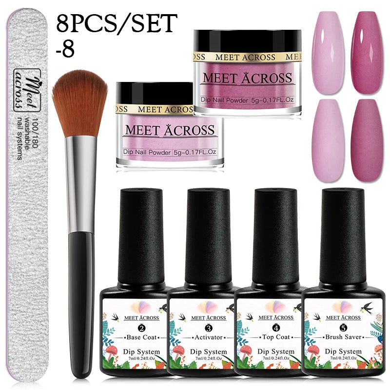 Powder Dip Nail Art Set