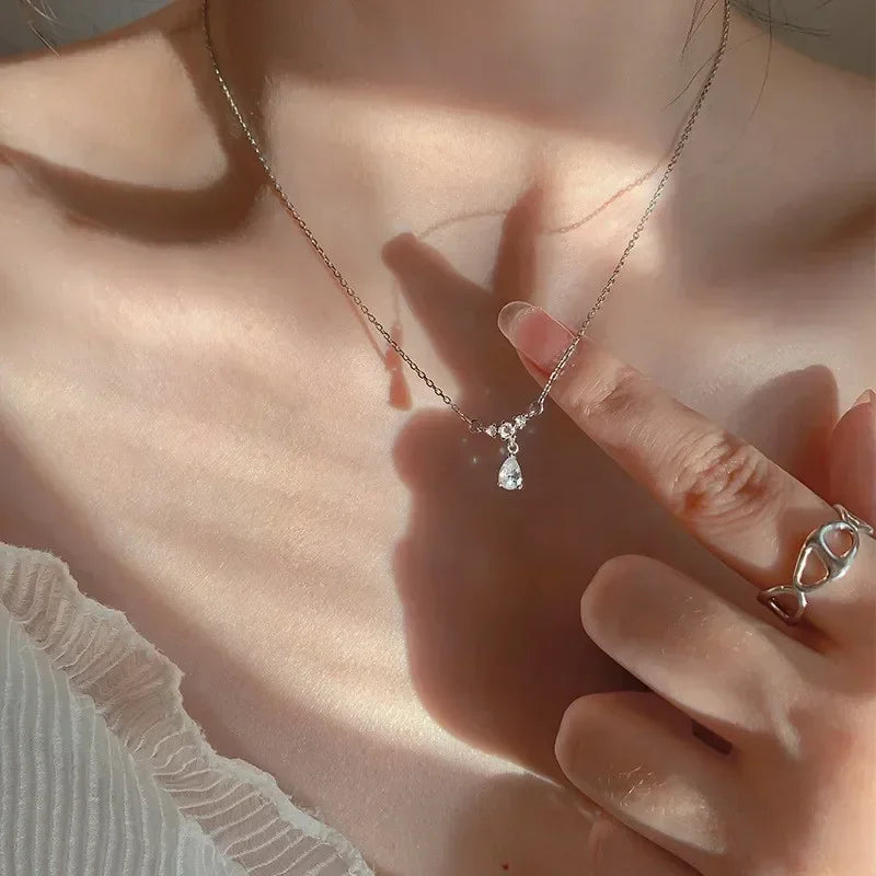 Sparkling Choker Necklace Fashion Jewelry