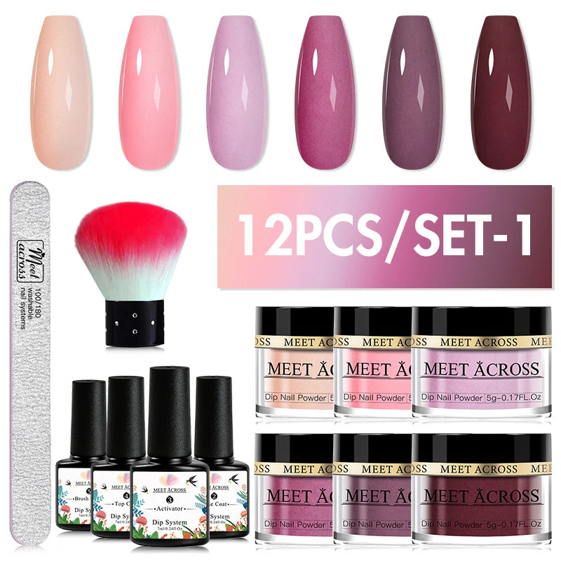 Powder Dip Nail Art Set