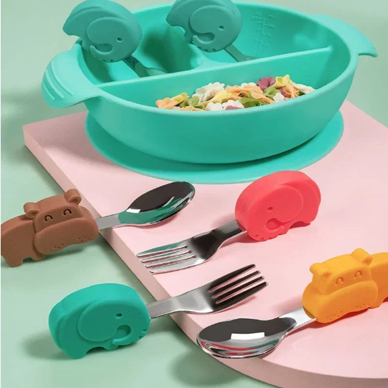 Stainless Steel Toddler Cutlery Set