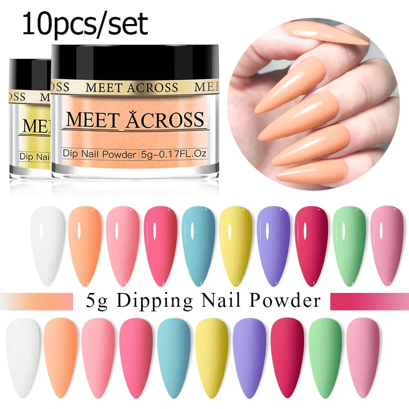 Powder Dip Nail Art Set