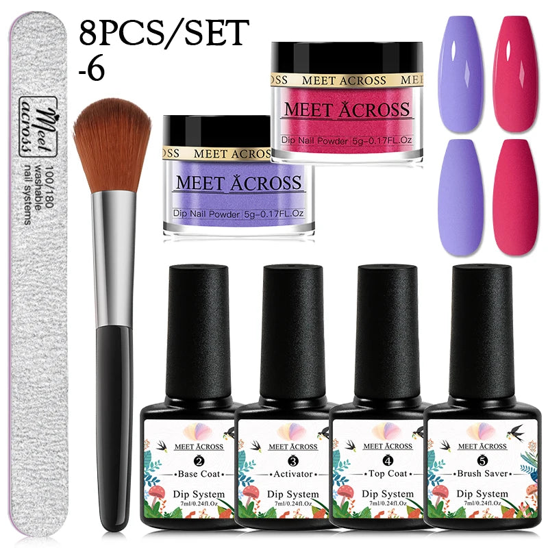 Powder Dip Nail Art Set
