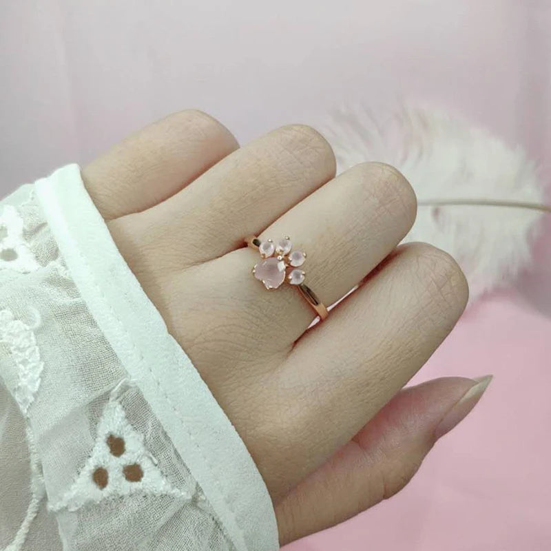 Rose Quartz Ring